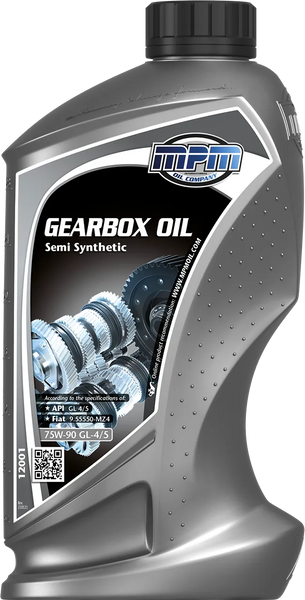 Олива MPM Gearboxoil Semi Synthetic 75W-90 GL-4/5 1л 12001 фото