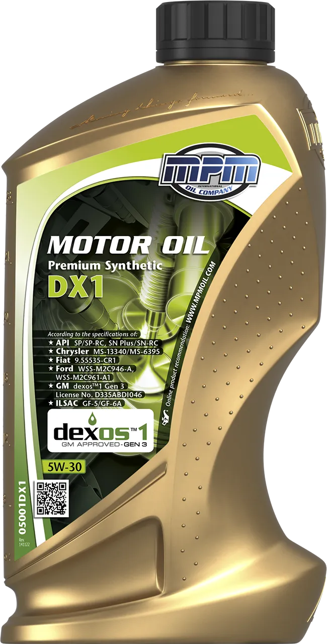 Олива MPM 5W-30 Premium Synthetic DX1 1л.