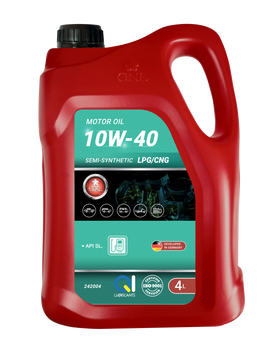 Олива GNL Semi-Synthetic 10W-40 LPG/CNG 4л 242004 фото