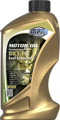 Олива MPM 5W-20 Premium Synthetic DX1 Fuel Economy 1л. 05001DX1-FE фото