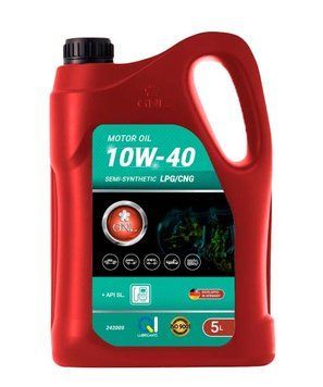 Олива GNL Semi-Synthetic 10W-40 LPG/CNG 5л 242005 фото