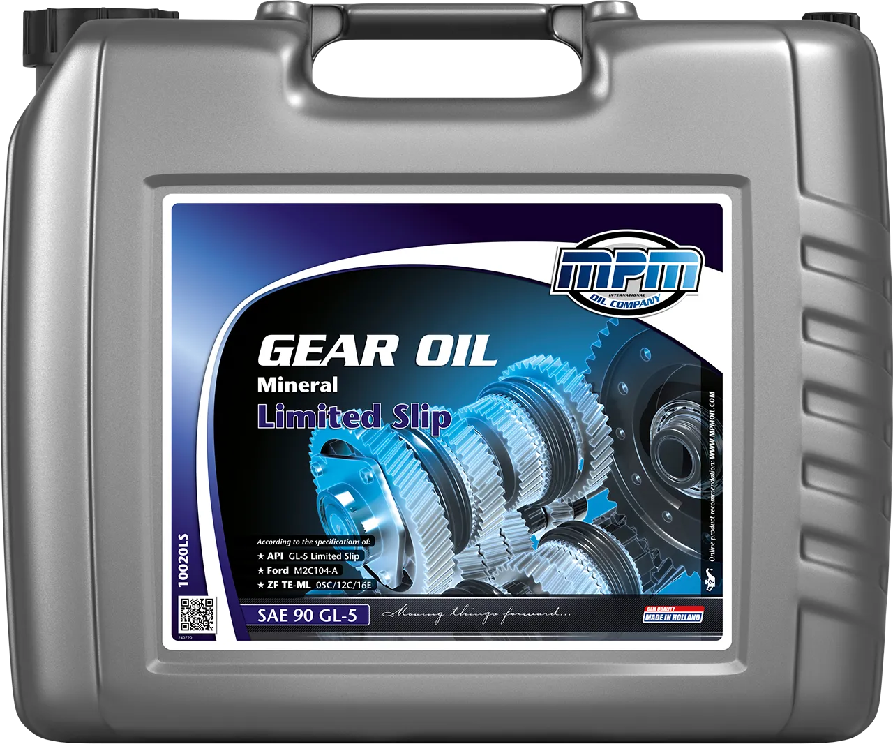 Олива MPM Gearoil SAE 90 GL-5 Mineral Limited Slip 20л