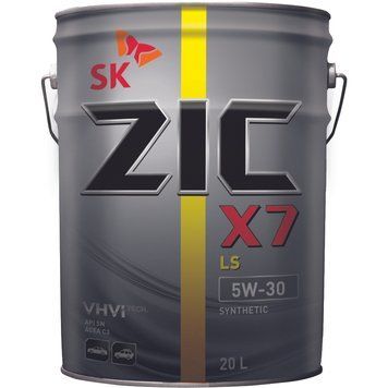 Олива ZIC X7 LS 5W-30 20л 192619 фото