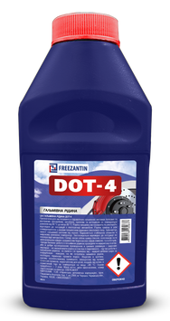 Гальмівна рідина ДОТ-4 Frezantin 0,375 л (0,375 кг) 17110018 фото