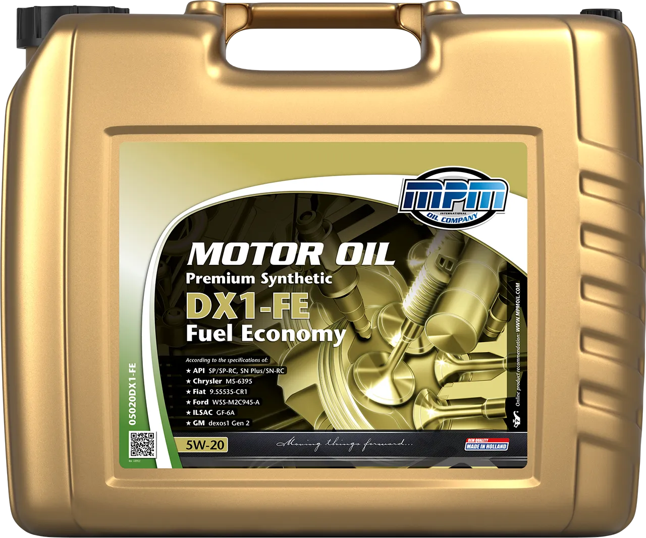 Олива MPM 5W-20 Premium Synthetic DX1 Fuel Economy 20л