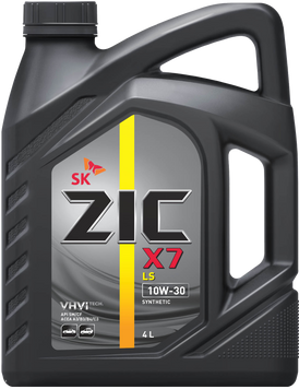 Олива ZIC X7 LS 10W-30 4л 162649 фото