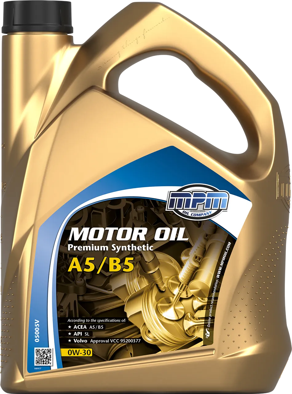 Олива MPM 0W-30 Premium Synthetic A5/B5 5л
