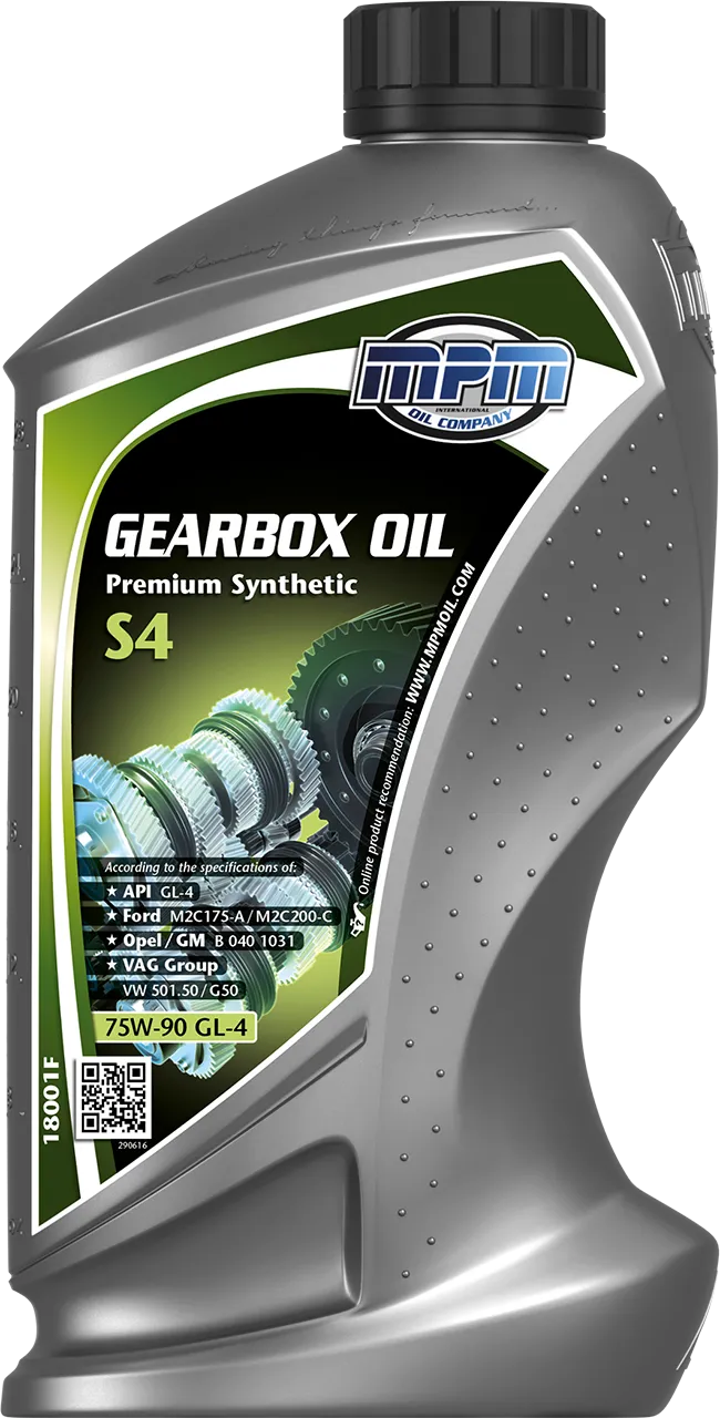 Олива MPM Gearboxoil 75W-90 GL-4 Premium synthetic S4 1 л