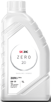 Олива ZIC ZERO 0W-20 1л 132035 фото