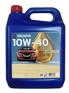 Олива Freezantin SUPER 10W-40 API SG/CD 4,5л 17040015 фото