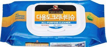 Універсальні очищаючі серветки Bullsone FIRSTCLASS MULTI PURPOSE CLEANER WIPES 70 шт TISS-12993-001-3S фото