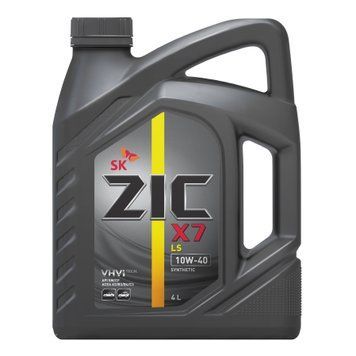 Олива ZIC X7 LS 10W-40 4л 162652 фото