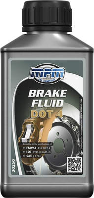 Гальмівна рідина MPM Brake Fluid DOT-4 0,25 л 20250 фото