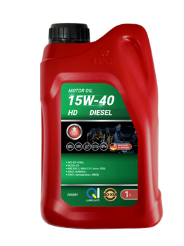 Олива GNL HD 15W-40 1л 205001 фото