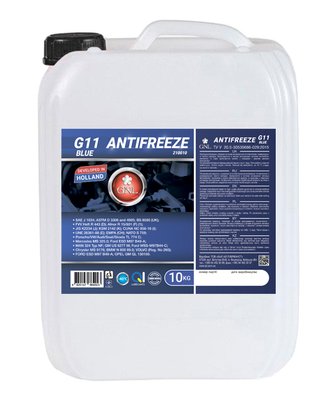Охолоджуюча рідина GNL Antifreeze G11 Blue 10 кг 210010 фото