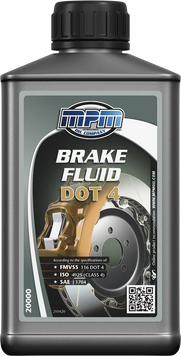 Гальмівна рідина MPM Brake Fluid DOT-4 0,5 л 20000 фото