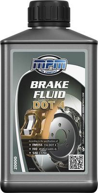 Гальмівна рідина MPM Brake Fluid DOT-4 0,5 л 20000 фото