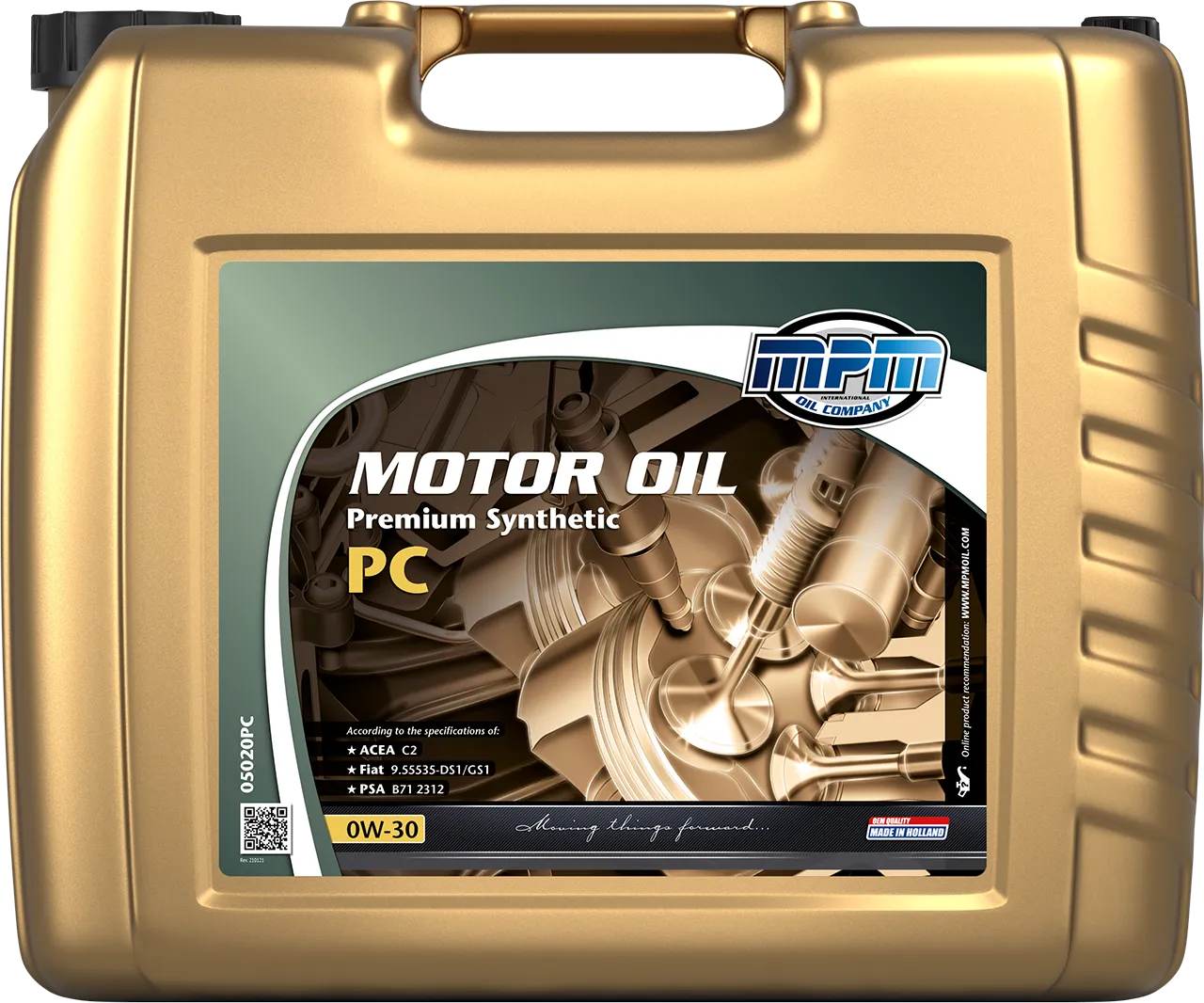 Олива MPM Motor Oil 0W-30 Premium Synthetic 20л