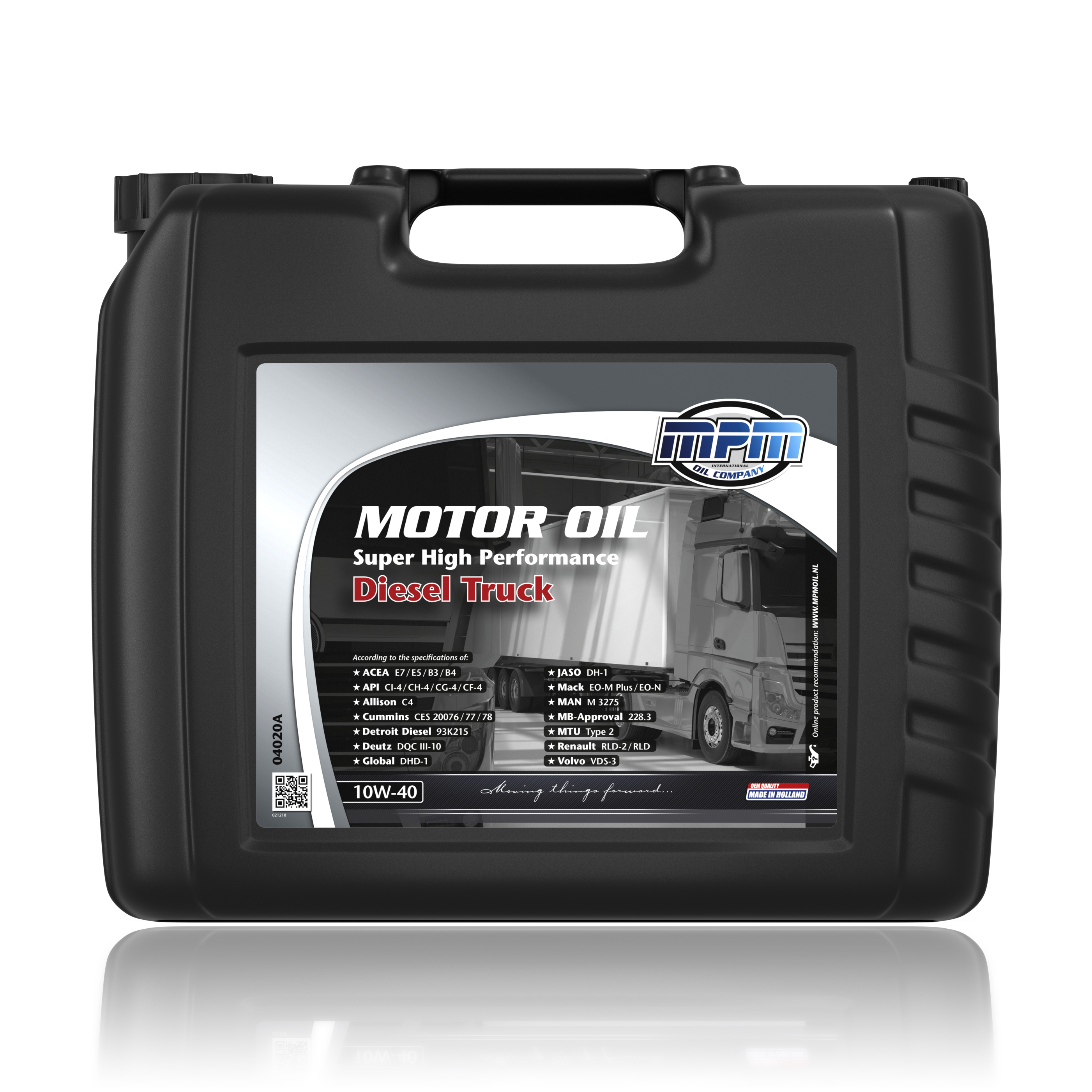 Олива MPM 10W-40 Super HP Diesel Truck 20л.