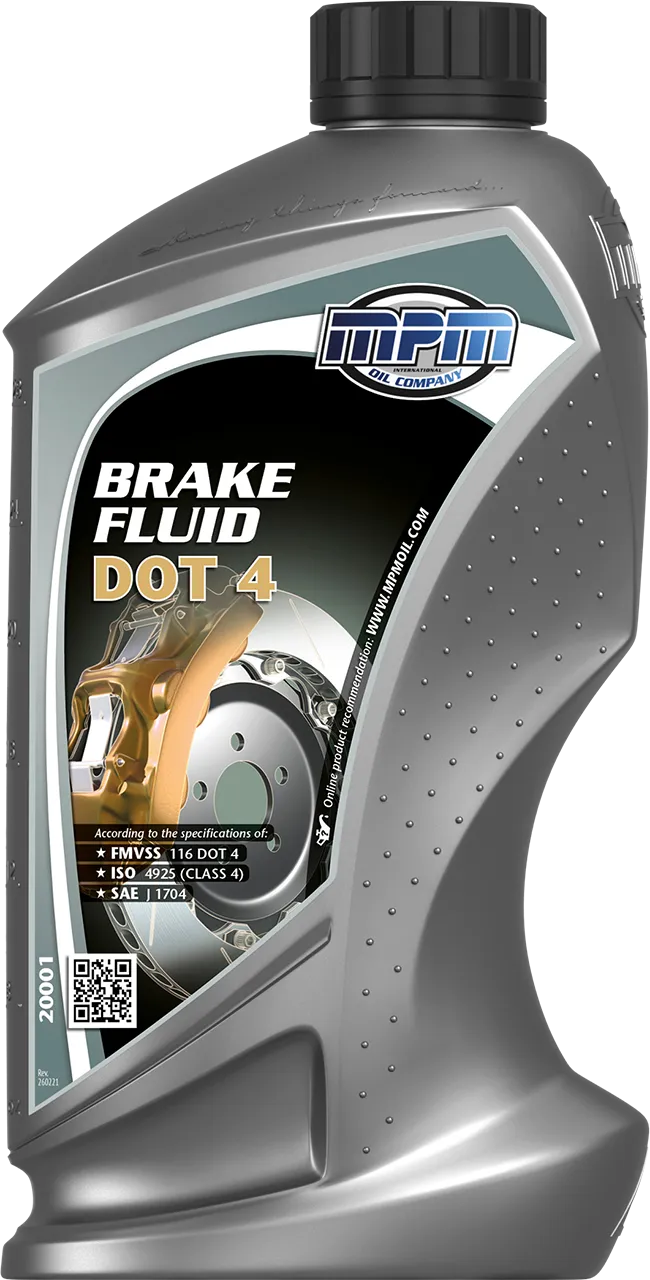 Гальмівна рідина MPM Brake Fluid DOT-4 1 л